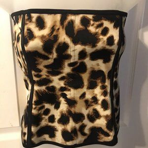 bustier Size medium Animal Print